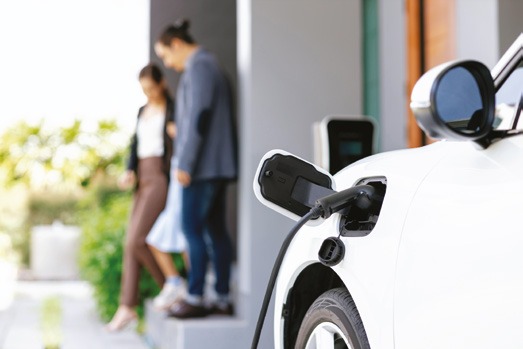 Charging Point for Individual Car Parking